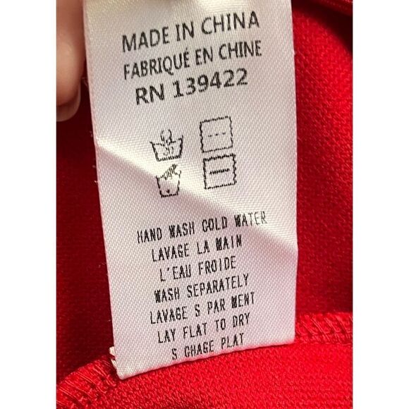 NWT TOBI Gala Red Maxi Dress, Size XS - Picture 12 of 16